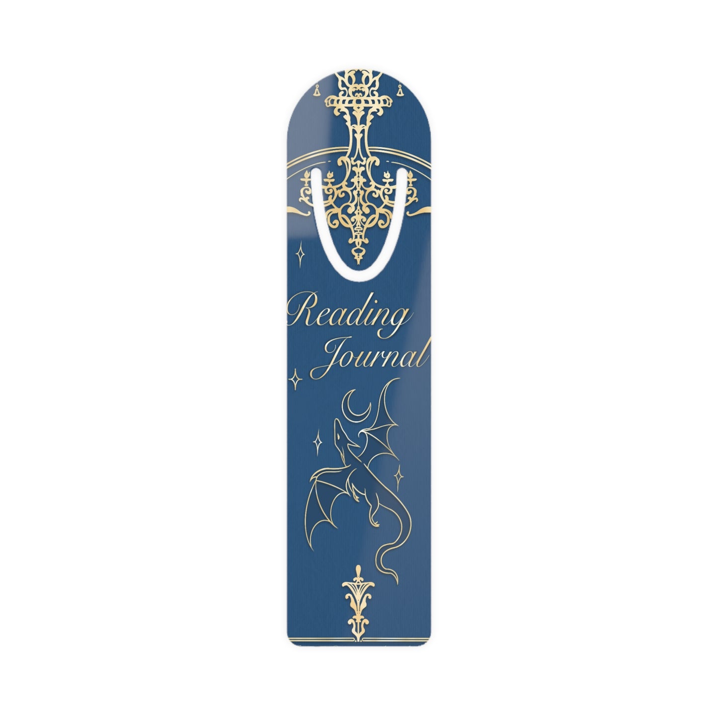 Elegant Dragon Bookmark - Reading Journal Accessory