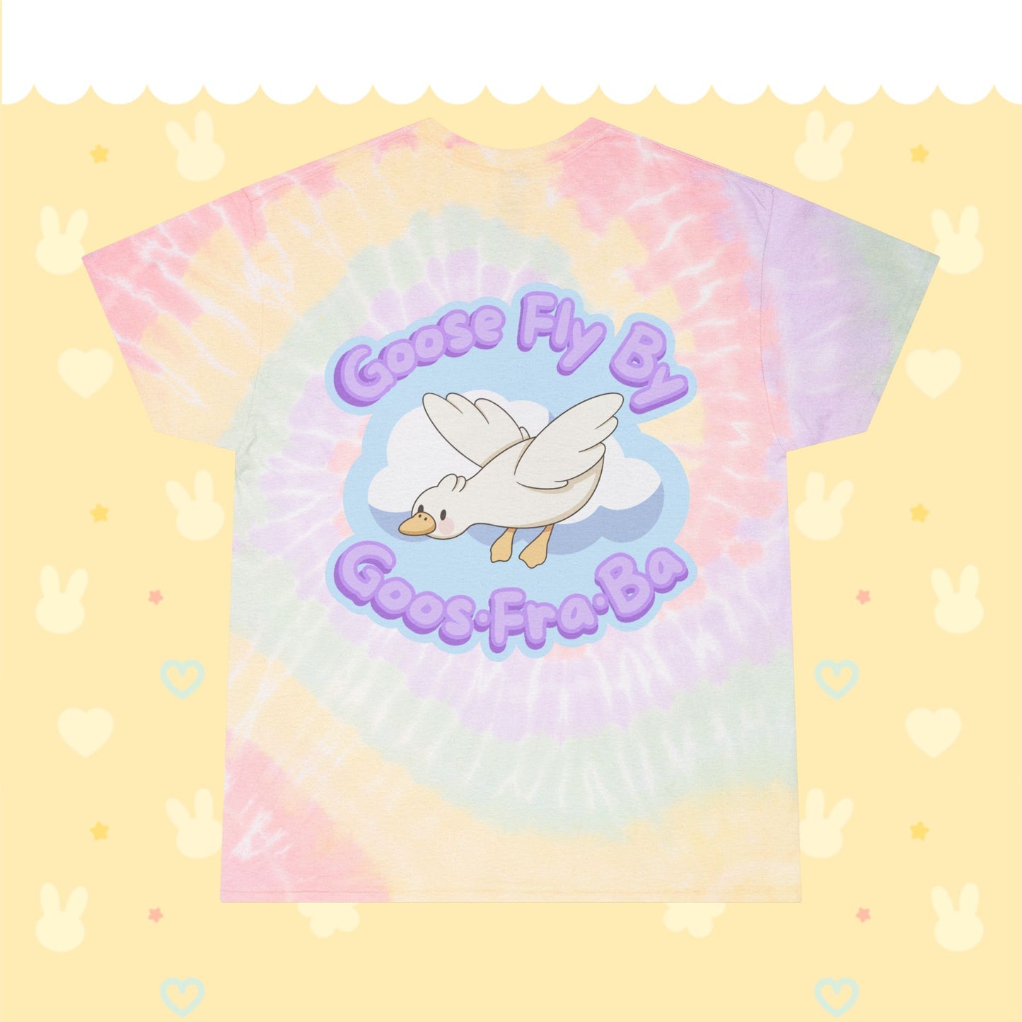 Tie-Dye Goose Fly By