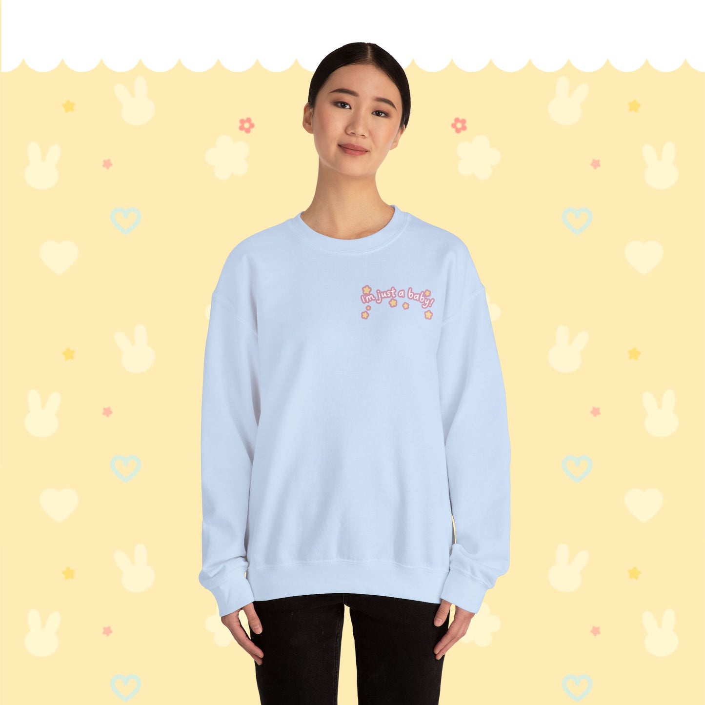I’m just a baby - Unisex Crewneck Sweatshirt