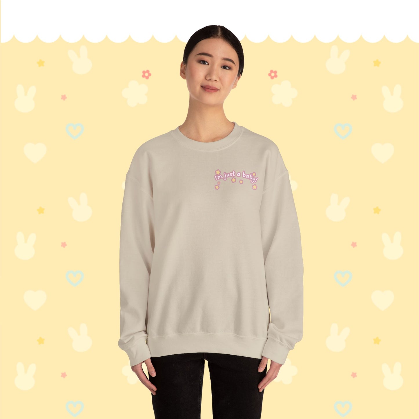 I’m just a baby - Unisex Crewneck Sweatshirt