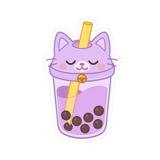 Cat Boba Sticker