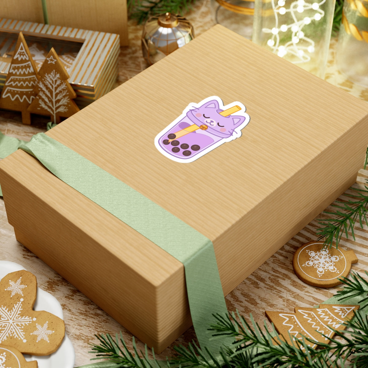 Cat Boba Sticker