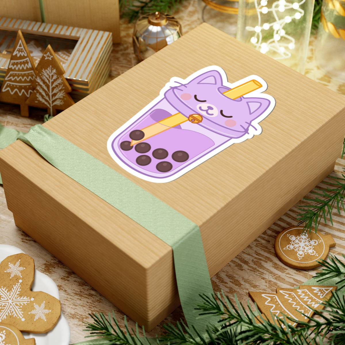 Cat Boba Sticker