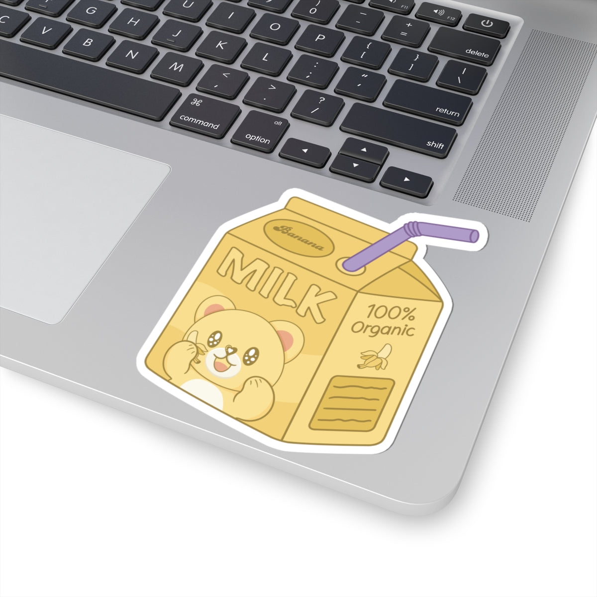 Banana Milk Bear Sticker