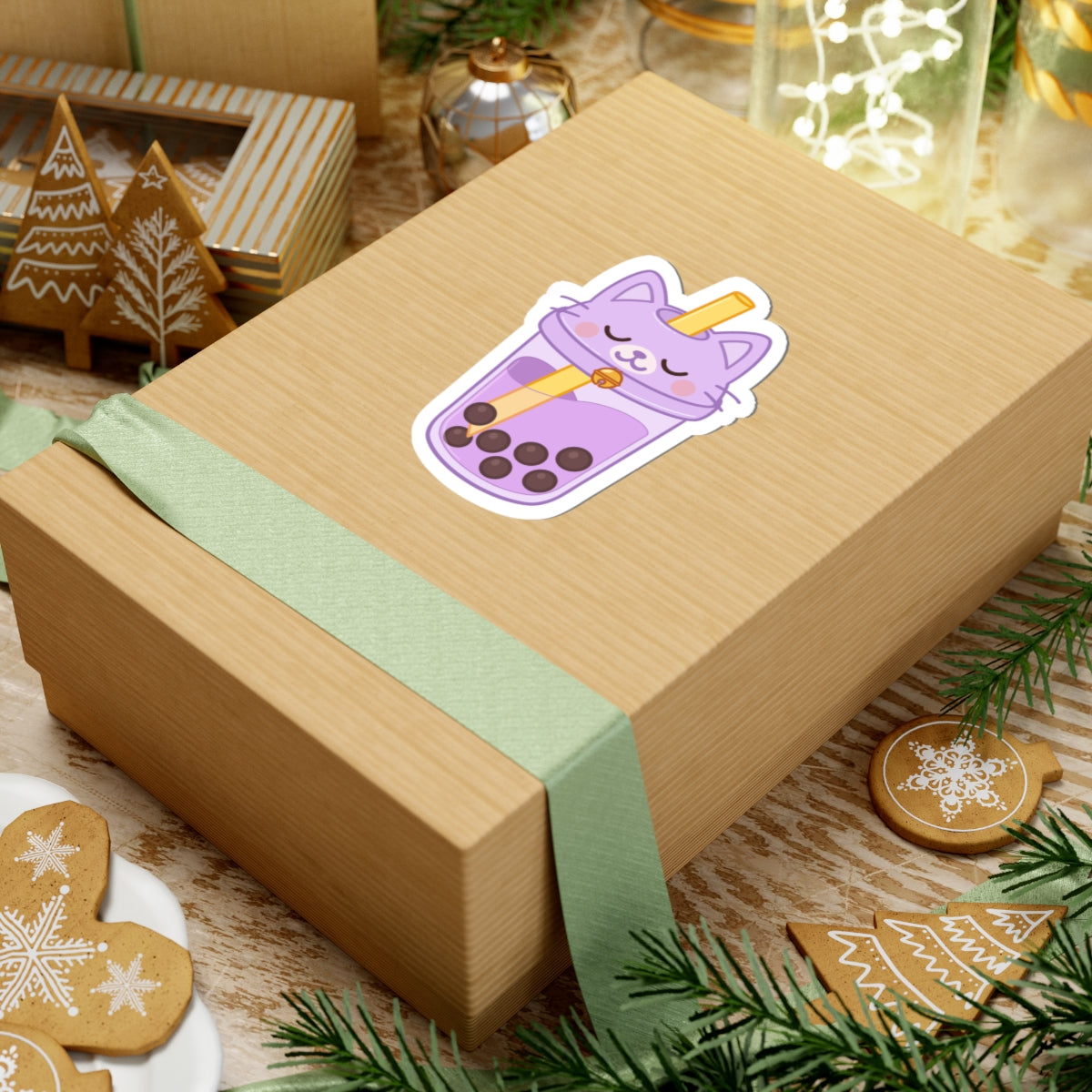 Cat Boba Sticker