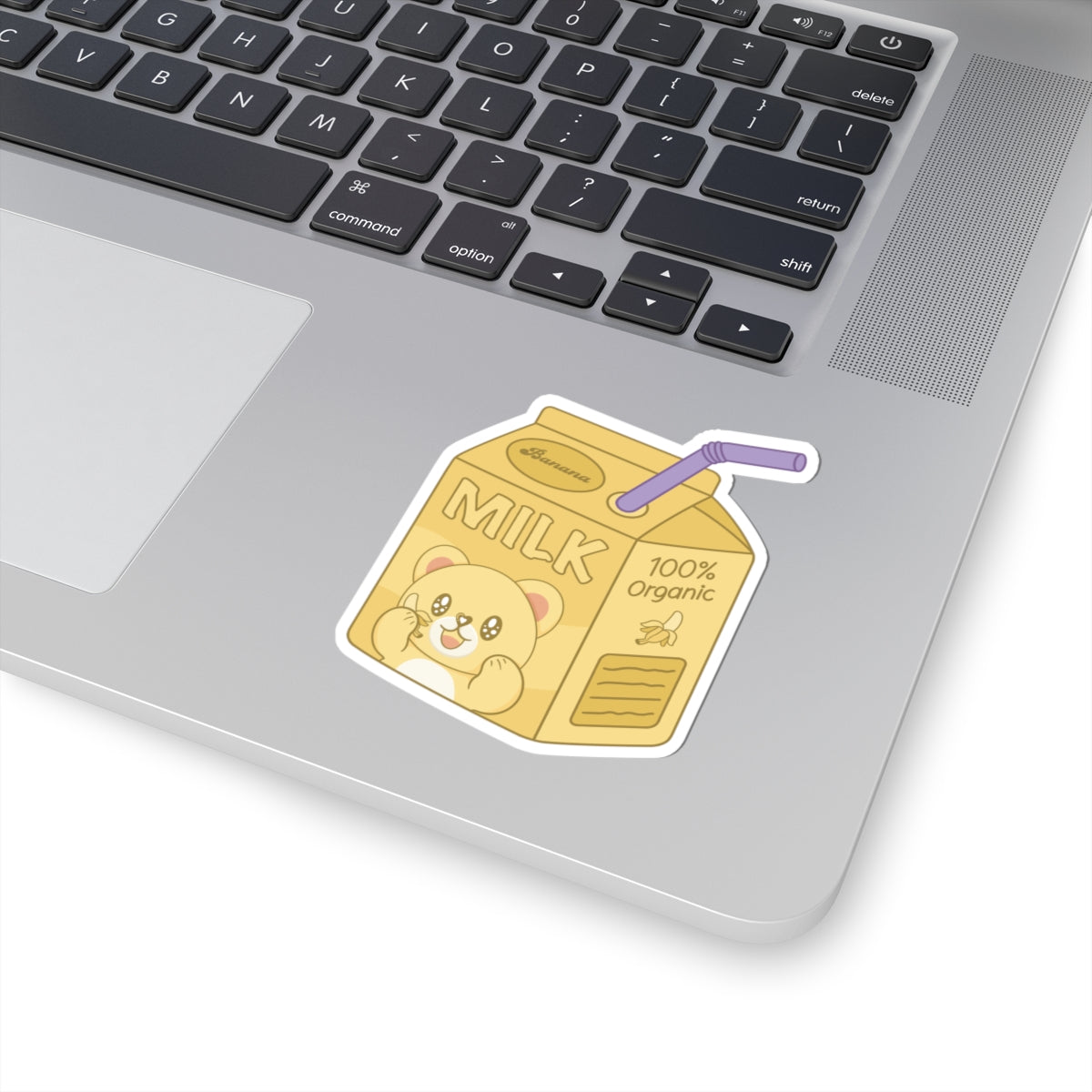 Banana Milk Bear Sticker