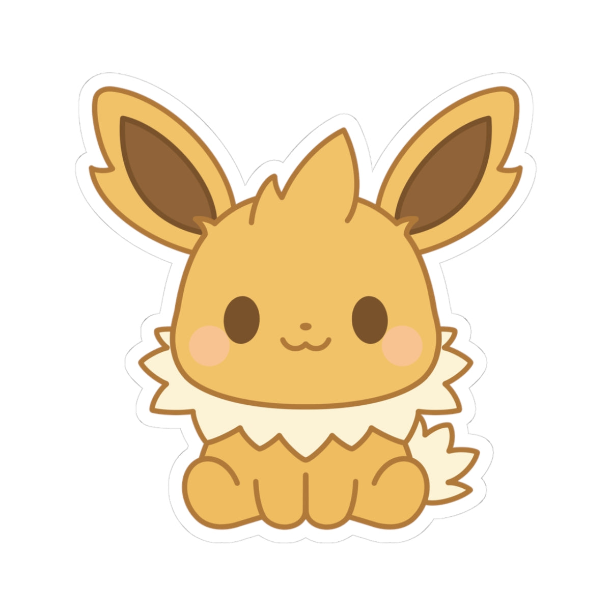 Chibilution Electric type - Kiss-Cut Sticker