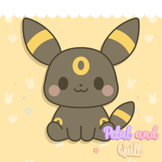 Chibilution Dark type - Kiss-Cut Sticker