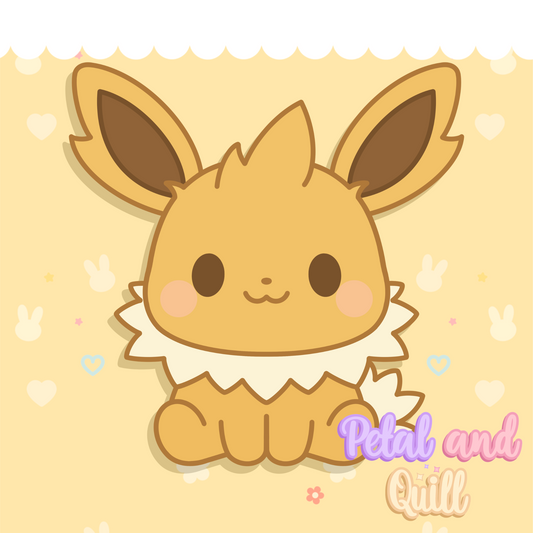 Chibilution Electric type - Kiss-Cut Sticker