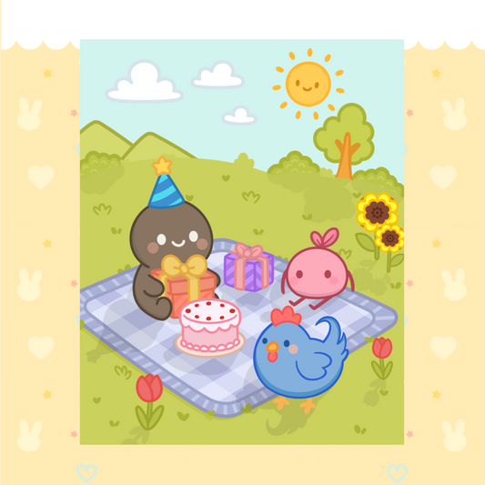 Farm-life Birthday Celebration - Print